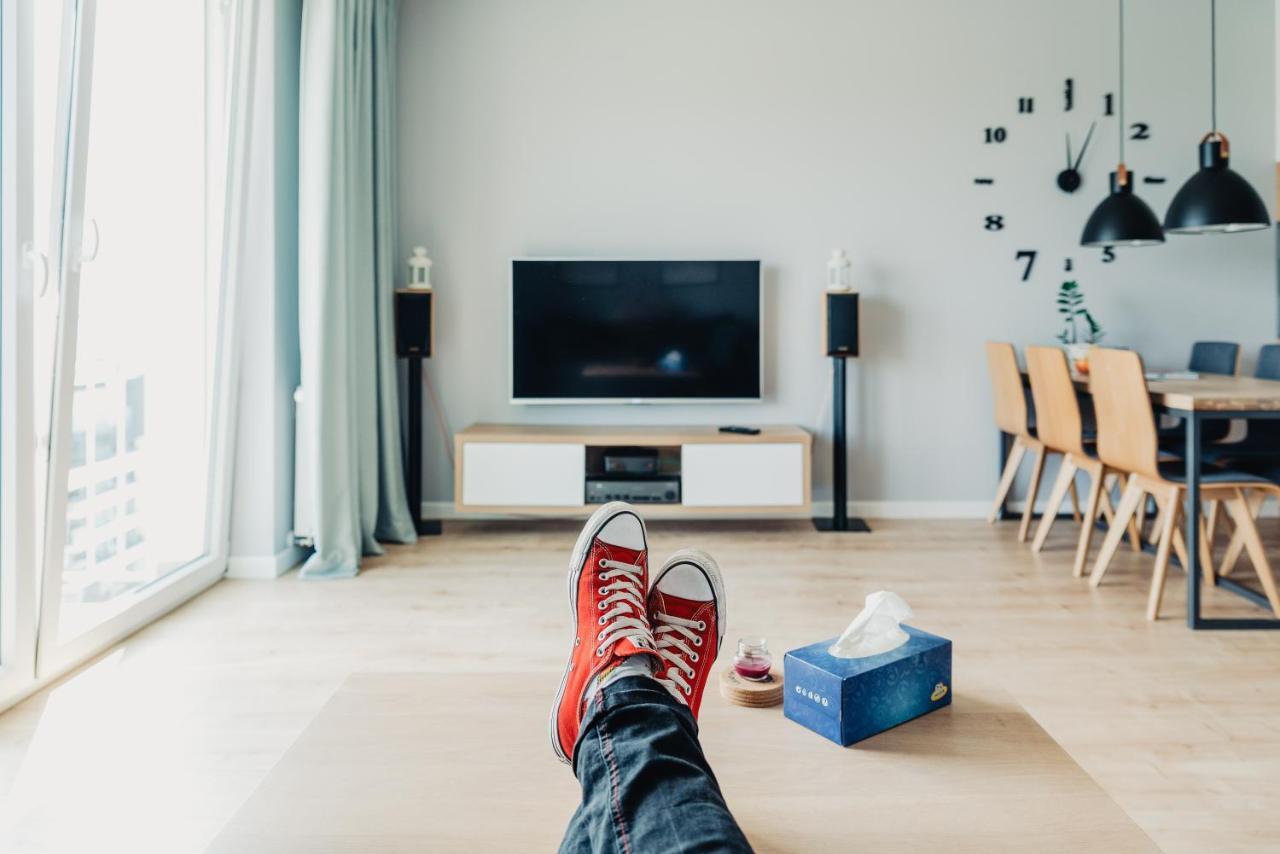 Silk Apartment - Netflix - Parking Szczecin Ngoại thất bức ảnh
